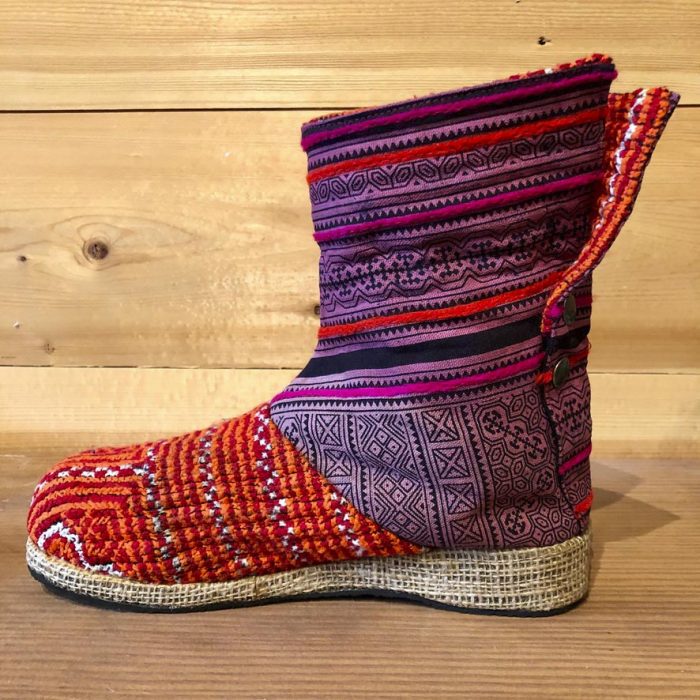 Boho Hill Tribe Northern Thailand Boots