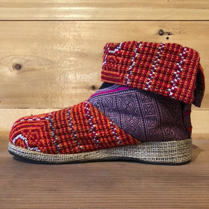 Boho Hill Tribe Northern Thailand Boots - Image 2
